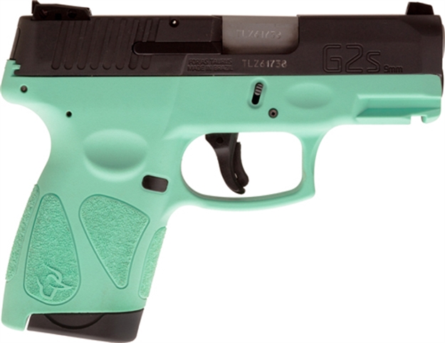 Picture of Taurus G2s Slim 9Mm 7-Shot 3-Dot Adj. Cyan/Black Polymer