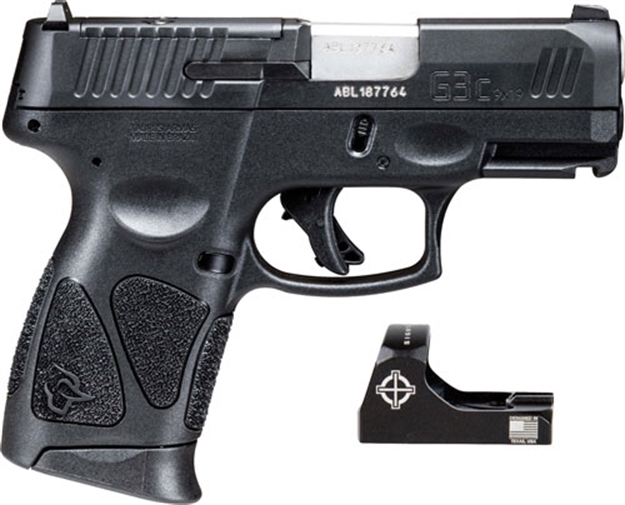 Picture of Taurus G3c 9Mm 12-Shot 3-Dot Adj. 3.26" Mat W/Micro Reddot< 1G3CP931SM