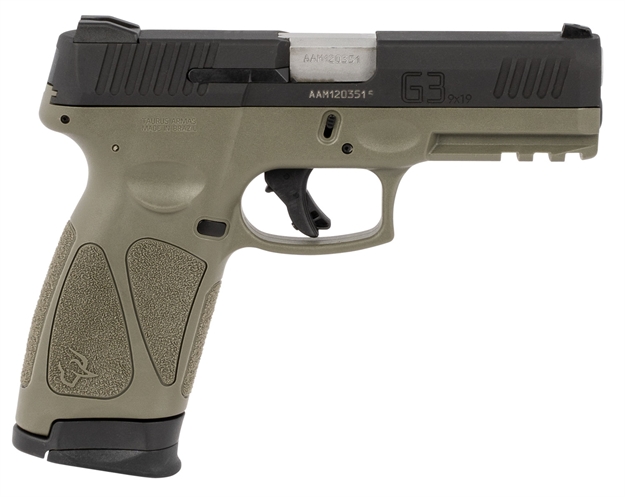 Picture of Taurus G3 9Mm Odg/Blk 4" Pistol