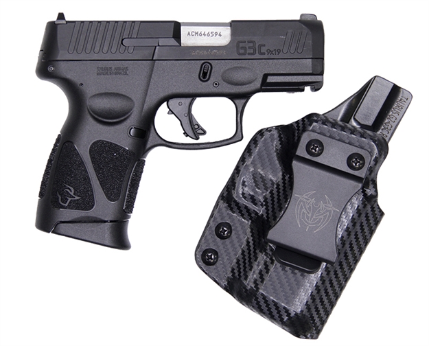 Picture of Taurus G3c 9Mm 3.26" Blk/Blk Tactical Pkg  3/12