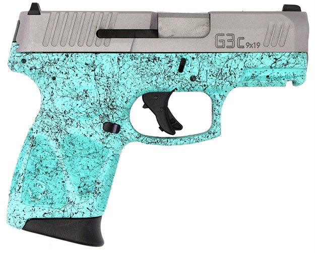 Picture of Taurus G3c 9Mm Cyan/Ss 3.2" 12+1    #