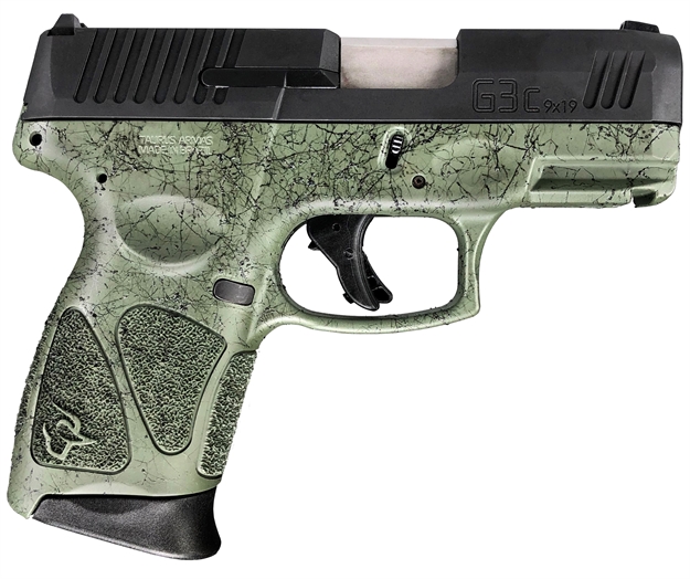 Picture of Taurus G3c 9Mm Grn Spl/Blk 3.2" 12+1