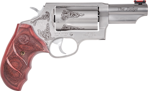 Picture of Taurus Judge .45Lc/410-2.5" 3" FS 5-Shot SS Wood 10Th Anv.
