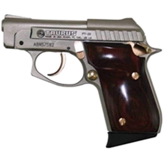Picture of Taurus Pt-22 22Lr 2.75 Nkl/Gld 8Rd