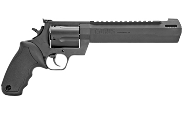 Picture of Taurus 2460081Rh Raging Hunter  460 S&W Mag 5Rd 8.37" Matte Black Barrel Matte Black Oxide Steel Cylinder & Frame Black Rubber With Integrated Cushion Insert Grip 2-460081RH 725327619079