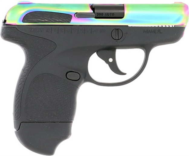 Picture of Taurus Spectrum .380Acp 2.8" FS 7-Shot Prizm Pvd/Blk Poly