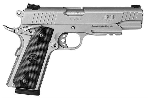 Picture of Taurus 1911 Govt 45 5" Sts Novak/Rail 8Rd 1-191109-SS1