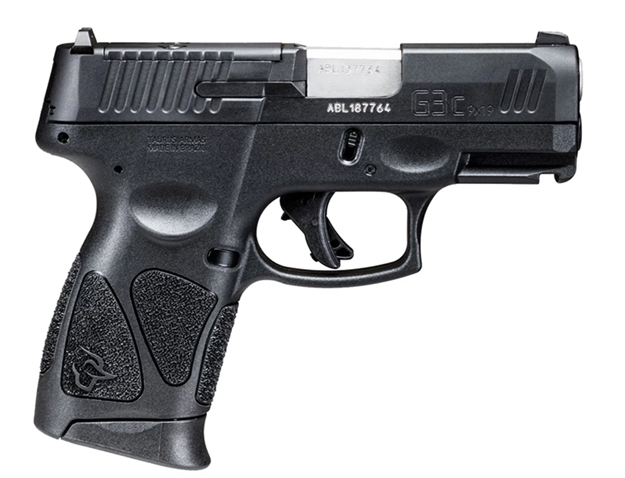 Picture of  Taurus International G3c Semi-Auto Pistol, 9Mm, 3.26" Bbl, Black, Optic Ready, MA Compliant, 10+1 Rnd 725327627517