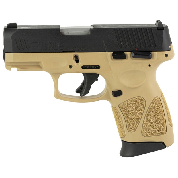 Picture of Taurus G3c 9Mm 3.2" Tan/Blk AS 3/12 1-G3C931T