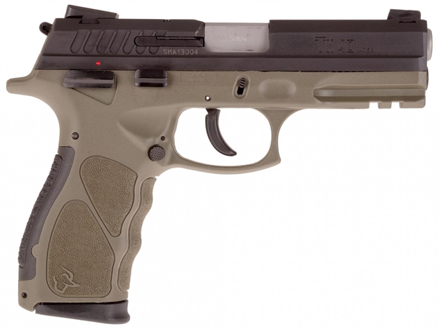 Picture of  Taurus 1-Th40041o TH  Full Size Frame 40 S&W 15+1 4.25" Matte Stainless Steel Barrel, Matte Black Alloy Steel Serrated Slide, OD Green Polymer Frame