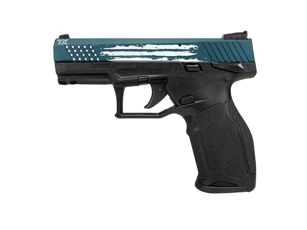 Picture of Taurus Tx22 22Lr Blk 4" 16+1 BL Flag