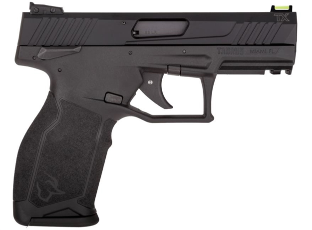 Picture of Taurus Tx22 22Lr Blk/Blk 4" 10+1 FO 1-TX22141-10TKS 725327938408