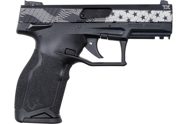 Picture of Taurus 1Tx2214110us1 Tx22  Full Size Frame 22 LR 10+1 4" Matte Black Hard Coat Anodized Black/Us 1-TX22141-10US1 725327935018