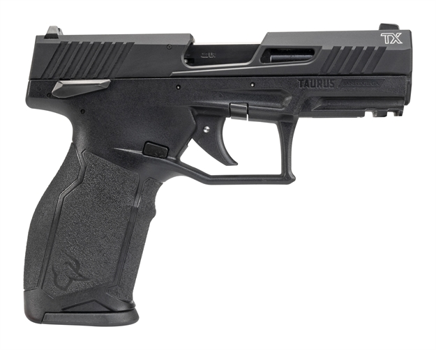 Picture of  Taurus 1-2Tx22341-15 Tx22 Gen 2 Full Size Frame 22 LR 15+1 4.10" Matte Black Steel Barrel, Black Hard Coat Anodized Serrated Slide, Black Polymer Frame W/Picatinny Rail, Right Hand 725327942023
