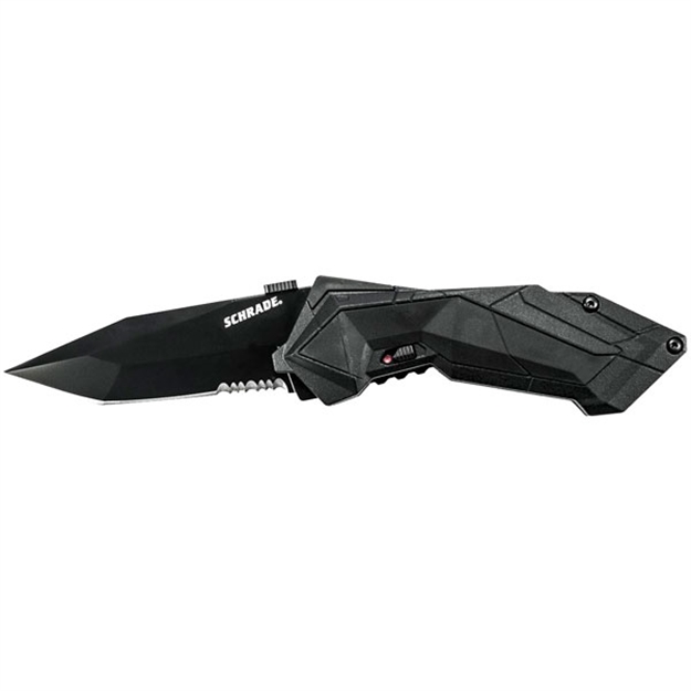 Picture of Taylor Cutlery/S&W Knives Black Tanto Serrated Magic