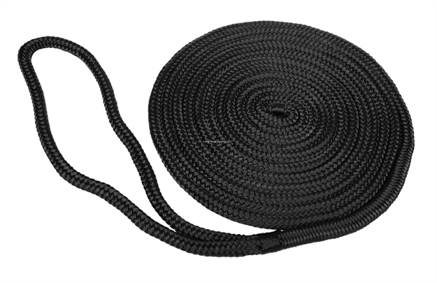 Picture of Taylor Made Dock Line-Brd BK 3/8X15