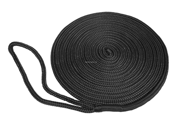 Picture of Taylor Made Dock Line-Brd BK 3/8X25