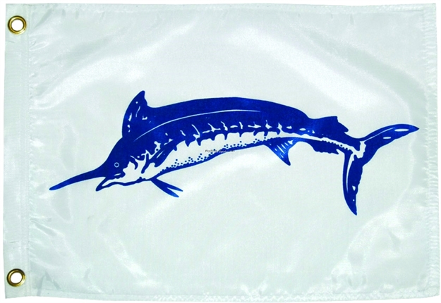 Picture of Taylormade Flag Blu Marlin 12"X18"