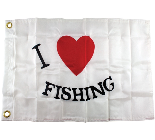 Picture of Taylormade Flag I Love Fishing