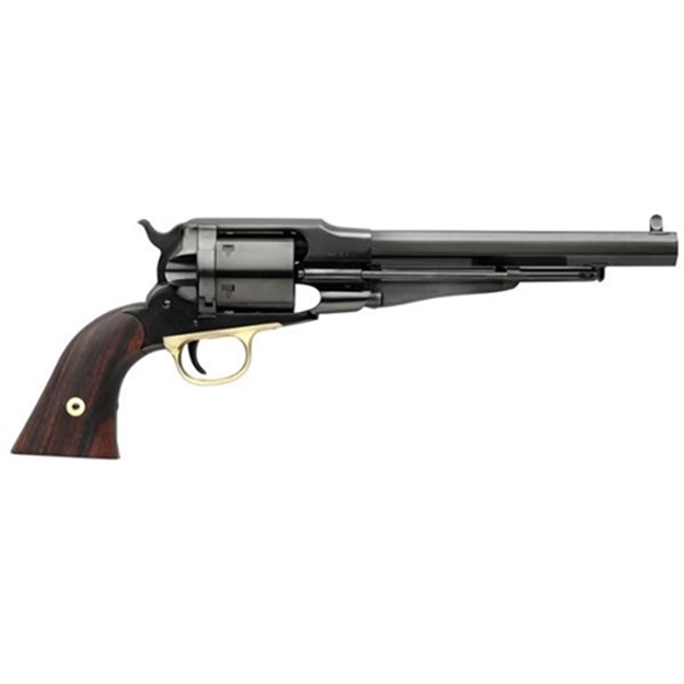 Picture of Taylors & Company 550758 1858 Remington Conversion 45 Colt (Lc) Caliber With 8" Barrel, 6Rd Capacity Cylinder, Overall Blued Finish Steel & Walnut Grip 1000 839665009871