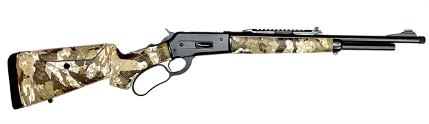 Picture of  Taylors & Company 210317 Pedersoli 1886 Journey 45-70 Gov 5+1 19" Black Cerakote Barrel, Black Cerakote Drilled & Tapped Receiver, Adj Cheekrest Camo Synthetic Stock