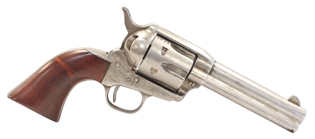 Picture of  Taylors & Company 555111 1873 Cattleman 45 Colt (Lc) Caliber With 4.75" Barrel, 6Rd Capacity Cylinder, Overall Antique Finish Steel & Walnut Grip