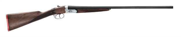Picture of Taylors & Company 600103 Huntress  28 Gauge 26" 2Rd 3" Silver Engraved Checkered Walnut Right Hand