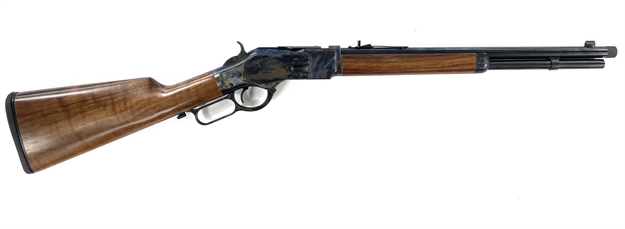 Picture of  Taylors & Company 240002 1873 Tc73 9Mm Luger 10+1 18" Blued Threaded Barrel, Color Case Hardened Receiver, Walnut Fixed Stock, Taylor Tuned, Right Hand 810012513166
