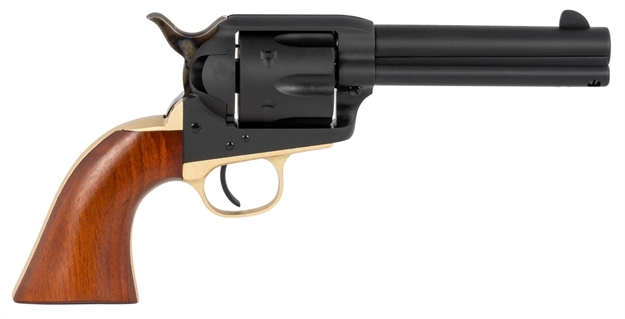 Picture of Taylors & Company 550430 Old Randall  357 Mag Caliber With 4.75" Barrel, 6Rd Capacity Cylinder, Overall Blued Finish Steel & Walnut Navy Size Grip 0397 810012511858