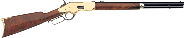 Picture of Taylors & Company 550190 1866  45 Colt (Lc) Caliber With 10+1 Capacity, 20" Blued Octagon Barrel, Brass Metal Finish & Walnut Stock Right Hand (Full Size) 201D