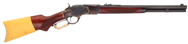Picture of Taylors & Company 550202Com 1873 Comanchero 357 Mag Caliber With 10+1 Capacity, 18" Barrel, Color Case Hardened Metal Finish & Walnut Fixed Pistol Grip Stock Right Hand (Full Size) 2025COM