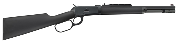 Picture of Taylors & Company 220093 1892 Alaskan Take-Down 44 Rem Mag Caliber With 7+1 Capacity, 16" Barrel, Matte Black Metal Finish & Softtouch Black Synthetic Stock Right Hand (Full Size) 920384