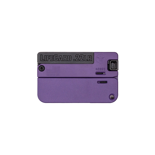 Picture of Tbf Lifecard 22Lr Bright Purple Poly LC1PBP 850006047529