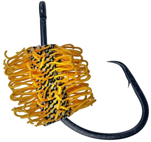 Picture of Team Catfish Furry Thang Hook, Size 5/0, Circle, Black Nickel, 2 PK