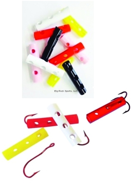 Picture of Team Catfish Multi Color Dip Tube J Hook, 6 Per Pack