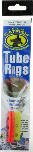 Picture of Team Catfish Power Cam Dip Tube Rig SZ 2/0, 2 Rigs Per Pack