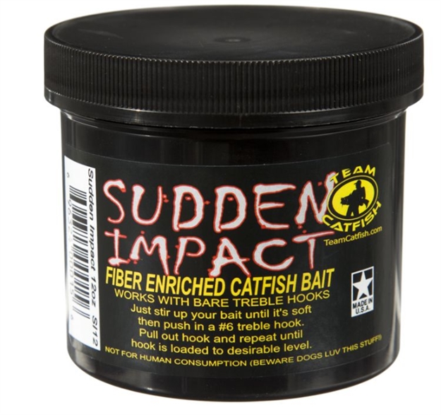 Picture of Team Catfish Sudden Impact Fiber Bait 12Oz