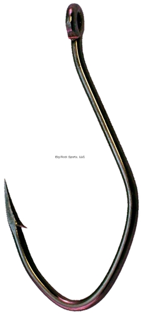 Picture of Team Catfish Super J Hook, Size 8/0, Offset, Black Nickel, 2 Per Pack