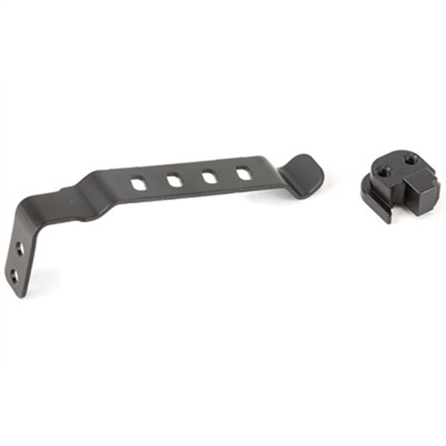 Picture of Techna Clip Sh45ba Conceal Carry Gun Belt Clip Fits S&W M&P Shield 45 Black Carbon Fiber Belt Mount SH45BR