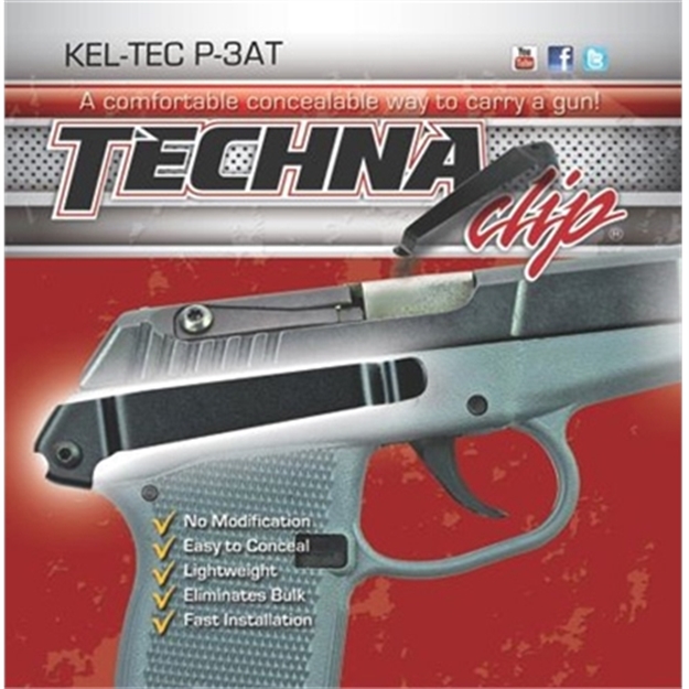 Picture of Techna Clip Clip Handgun Retention Clip Kel-Tech P3at Right Side P3BR