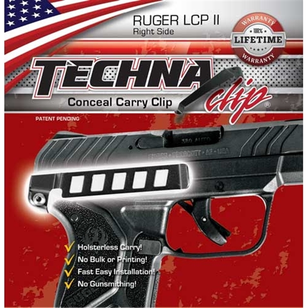 Picture of Techna Clip Clip Handgun Retention Clip Ruger Lcp II Right Side LCPllBR
