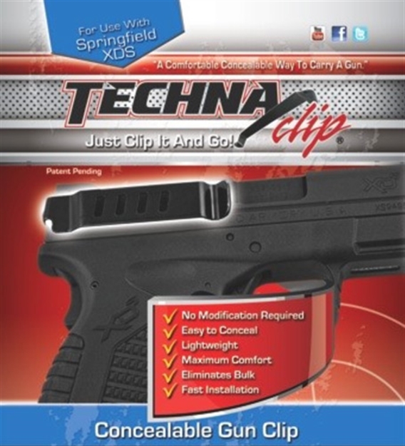 Picture of Techna Clip Clip Handgun Retention Clip Springfield Xds Right!