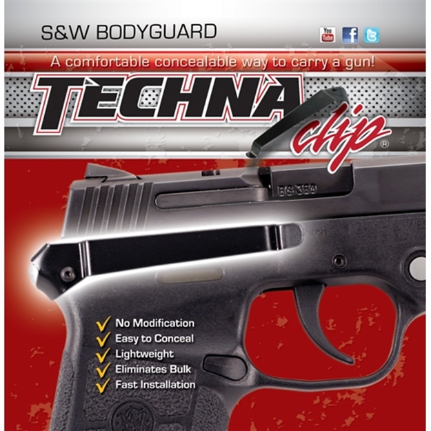 Picture of Techna Clip Clip Handgun Retention Clip S&W Bodyguard Auto Right! BDGBR