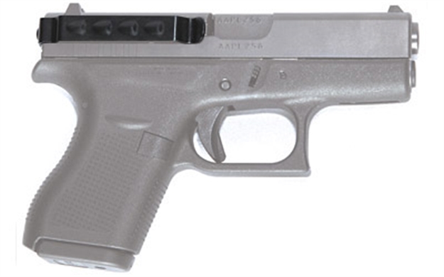 Picture of  Techna Clip G42brl Conceal Carry Gun Belt Clip Compatible W/Glock 42 Gen1-4, Belt Mount, Black Carbon Fiber 853828006026