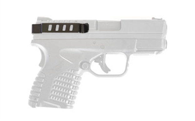 Picture of  Techna Clip Xdsba Conceal Carry Gun Belt Clip Fits Springfield Xds Black Carbon Fiber Belt Mount 853828006323