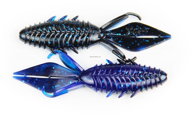 Picture of Teckel 4" Adrenaline Bug, Black Blue Lam