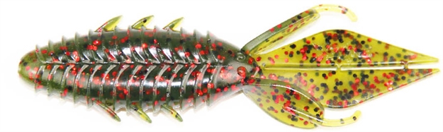 Picture of Teckel 4" Adrenaline Bug, Watermelon Red Flk