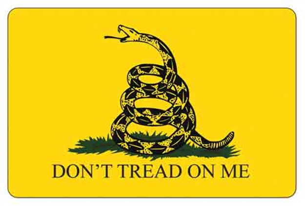 Picture of Tekmat Armorers Bench Mat 11"X17" Gadsden Flag 17-GADSDEN 612409970756
