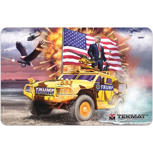 Picture of Tekmat Armorers Bench Mat 11"X17" Trump