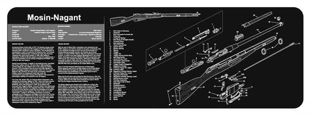 Picture of Tekmat Armorers Bench Mat 12"X36" Mosin-Nagant